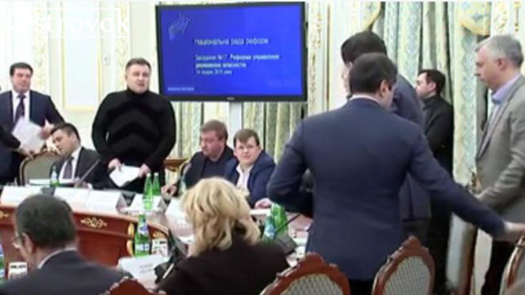 Конфликт Авакова и Саакашвили